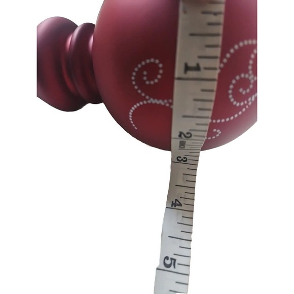 Partylite Red Christmas Ornament Tealight Candle Holder *NEW* With Box - Picture 9 of 9